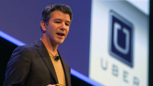 Uber grundades av Travis Kalanick i San Francisco Ubers grundare och vd, Travis Kalanick lämnar Vita husets ekonomiska råd efter bojkotthot mot hans bolag