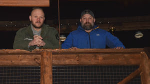 Krögarna Markus Halkosaari och Tony Andersson vill driva nattklubben i hamnmagasinet ännu den här sommaren. Porträttbild av Markus Halkosaari och Tony Andersson.