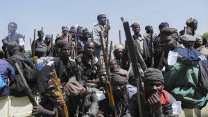 Boko Haram-krigare i Nigeria Nigerianer påväg för att slåss mot islamistgruppen Boko Haram