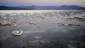 Atemaca Salar, en av de viktigaste förekomsterna av litium, Chile Atemaca Salar, litiumreservoar i Chile