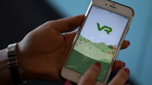 VR:s mobilapplikation presenterades 12.4.2017. VR:s mobilapplikation presenterades 12.4.2017.