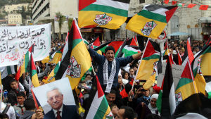 År 2014 firade Fatahs supportrar att man lyckats försonas med Hamas och skulle bilda regering tills nya val kunde hållas. Försöket rann ändå ut i sanden. Abbas supportrar