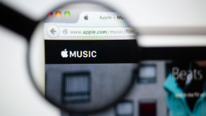 Kuva Apple Music -palvelun etusivusta
