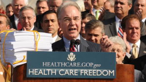 USA:s nye hälsovårdsminister Tom Price är inte en vän av Obamacare. USA:s nye hälsovårdsminister Tom Price