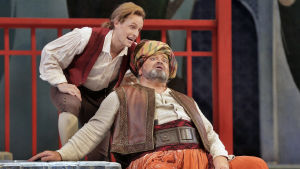 Pedrillo (Brenton Ryan). Osmin (Hans-Peter König). Mozart Ryöstö