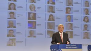 Jean-Claude Juncker on toiminut Euroopan komission puheenjohtajana marraskuusta 2014. EU-komission puheenjohtaja Jean-Claude Juncker.