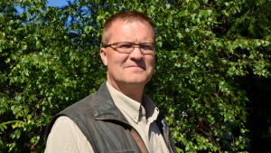 Stefan Pellas, jaktchef på Finlands viltcentral Kust-Österbotten. Stefan Pellas är jaktchef i Kust-Österbotten.