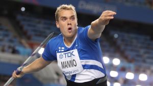 Ari Mannio är den senaste finländska Europamästaren bland 22-åringar. Ari Mannio, VM 2011.
