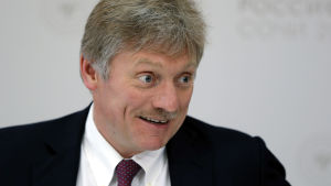 Vladimir Putins pressekreterare Dmitrij Peskov. Vladimir Putins pressekreterare Dimitri Peskov.