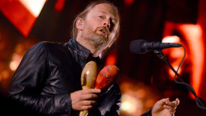 Radioheads sångare Thom Yorke Radioheads sångare Thom Yorke på konsert i Berlin 2012