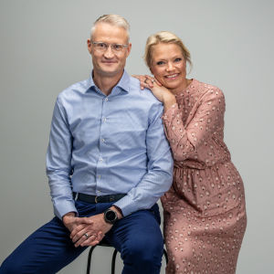 Jarno Limnéll ja Maaret Kallio.