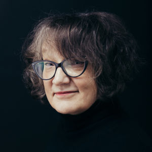 Författaren Monika Fagerholm.