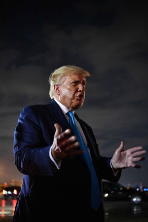 Donald Trump förklarar att tidningen The Alantic är förskräcklig Donald Trump 3.9.2020