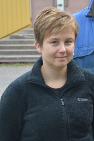 Annette Ström får ett av Svenska kulturfondens pris. Annette Ström, Johan Taube och Leif Wikström