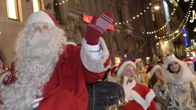 Julöppning i Helsingfors