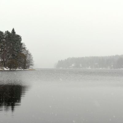 Mikkelin Pitkäjärvi olli vielä torstaina sula.