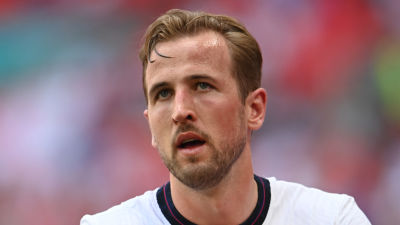Englands Harry Kane i matchen mot Kroatien.