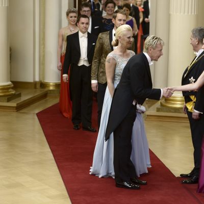 Matti Nykänen ja Pia Talonpoika.