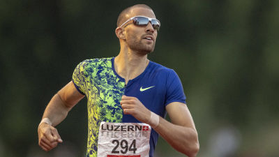 Kariem Hussein löper.