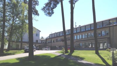 Sjukhusbyggnaden i Ekenäs.