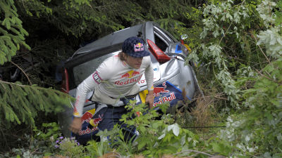 Kimi Räikkönen körde VM-serien i rally 2009–2011.