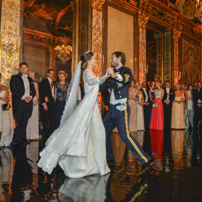 Prinsessan Sofias och prins Carl Philips bröllopsvals.