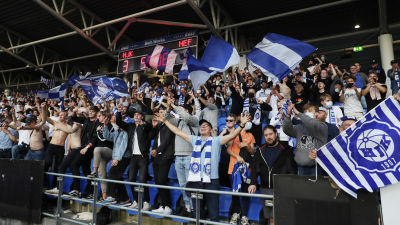 HJK-fans firar.