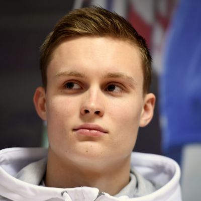 Oskar Kirmes inför VM-2017.