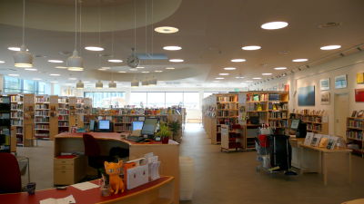 Söderkulla bibliotek stora salen