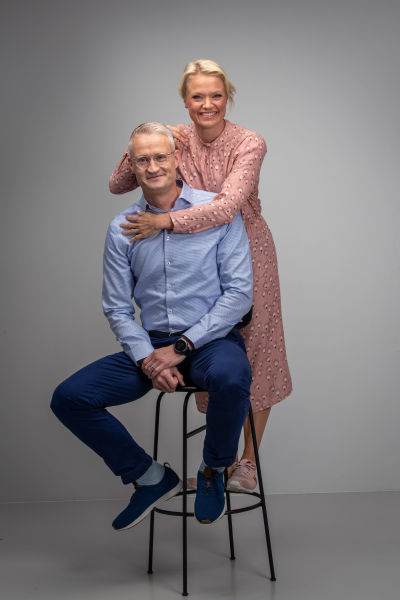 Jarno Limnéll ja Maaret Kallio.