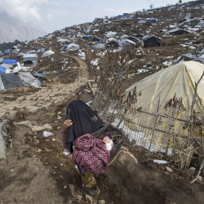 Återuppbildning efter skalv i Nepal