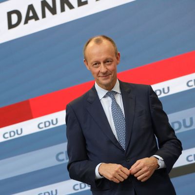 Saksan CDU-puolueen uusi johtaja Friedrich Merz.