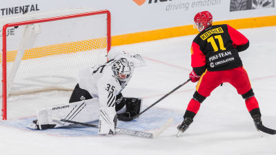Kalle Kossila gör mål.