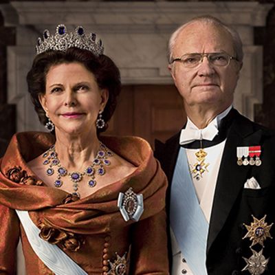 Kaarle XVI Kustaa ja kuningatar Silvia.