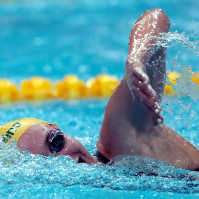 Sarah Sjöström simmar.