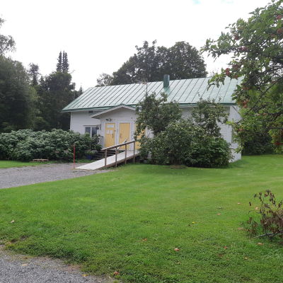 Veterinärhuset på Åliden i Ingå kyrkby.