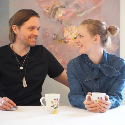 Sophia och Pelle Heikkilä har plastkris.