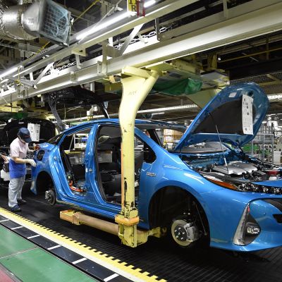 Toyotafabrik i Japan
