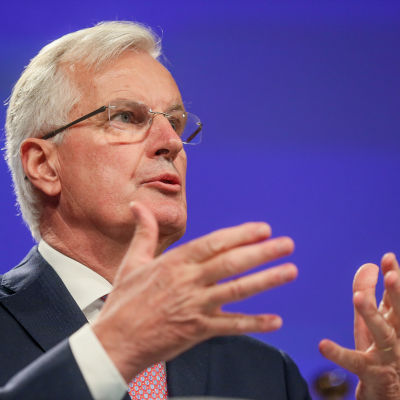 EU:s chefsförhandlare Michel Barnier.