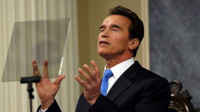 Kaliforniens guvernör Arnold Schwarzenegger