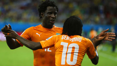 Wilfried Bony och Gervinho