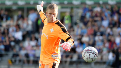 Tomi Maanoja i match med Helsingfors IFK 2017.