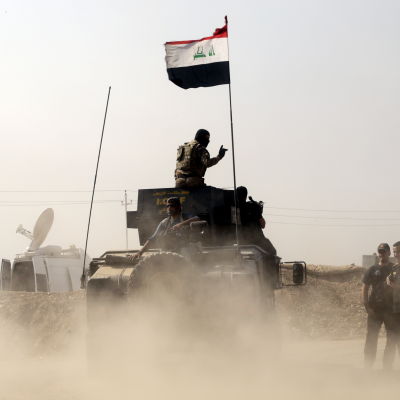 Irakiska specialstyrkor intog under veckoslutet landets största kristna stad Bartilla som ligger 15 kilomer sydost om Mosul