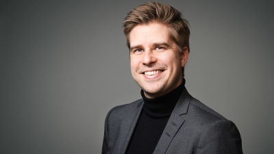 Johan Aaltonen, innehållschef på Svenska Yle