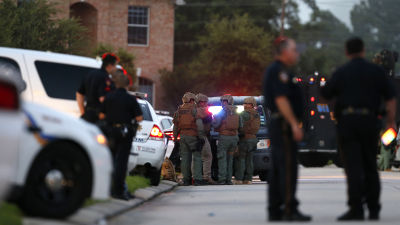 Sex döda efter skottlossning och familjebråk i Texas 9 juli 2014