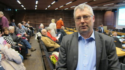 Gustaf Åberg vill inte ha en nationalpark i Porkala