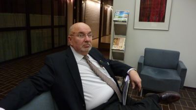 Korsholms fullmäktigeordförande Lars Gästgivars (SFP).