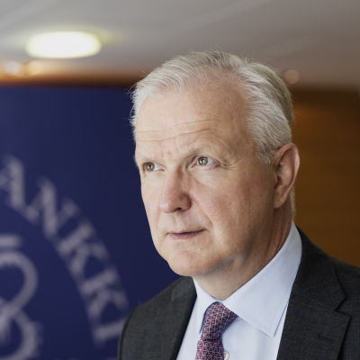 Olli Rehn kuvattuna Suomen Pankin tiloissa 11.6.2019.