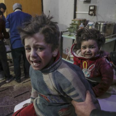 Minst 20 av de 94 dödsoffren i Ghouta under det senaste dygnet var barn