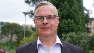 Diagnostikchef Lasse Lehtonen vid Helsingfors och Nylands sjukvårdsdistrikt